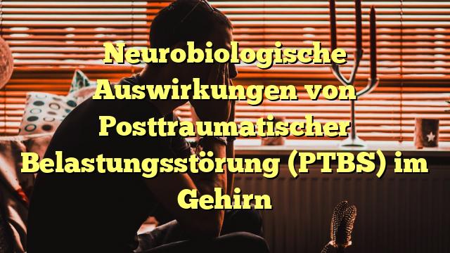 Neurobiologische Auswirkungen von Posttraumatischer Belastungsstörung (PTBS) im Gehirn