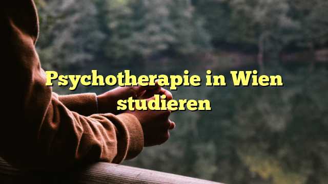 Psychotherapie in Wien studieren