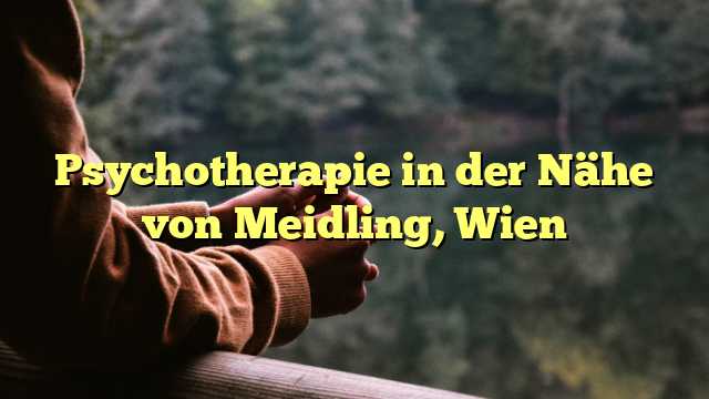 Psychotherapie in der Nähe von Meidling, Wien